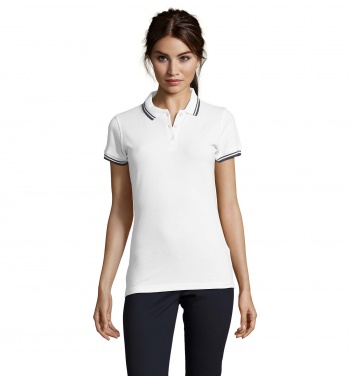 Logotrade reklaminės dovanos nuotrauka: PASADENA moteriškas polo 200g