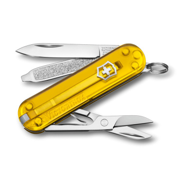 Logotrade reklaminiai produktai nuotrauka: Kišeninis peilis Classic SD skaidrus Victorinox