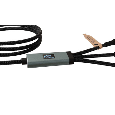 Logotrade verslo dovanos nuotrauka: SCX.design C53 100 W 5 viename rPET itin greito įkrovimo laidas
