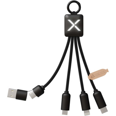 Logotrade reklaminės dovanos nuotrauka: SCX.design C13 15W 5-in-1 įkrovimo laidas
