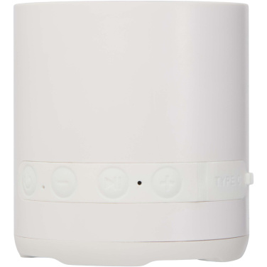 Logotrade reklaminės dovanos nuotrauka: „Hunor“ 3 W perdirbto plastiko belaidis garsiakalbis