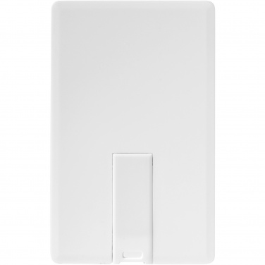Logotrade korporatīvās dāvanas foto: Plāns kartes formas 2 GB USB zibatmiņas disks