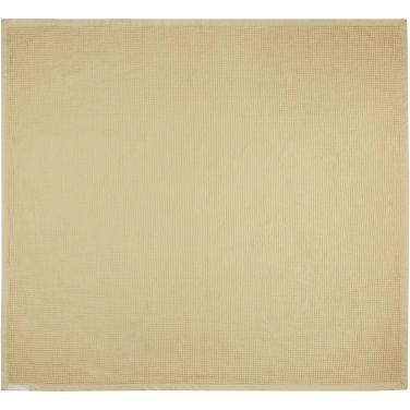 Logotrade dāvanas foto: Abele 150 x 140 cm kokvilnas vafeļu sega