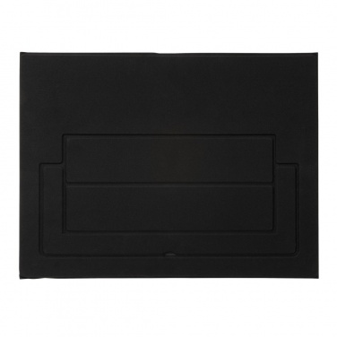 Logotrade biznesa dāvanas foto: Impact AWARE RPET Salokāms rakstāmgalda organizators ar klēpjdatora statīvu