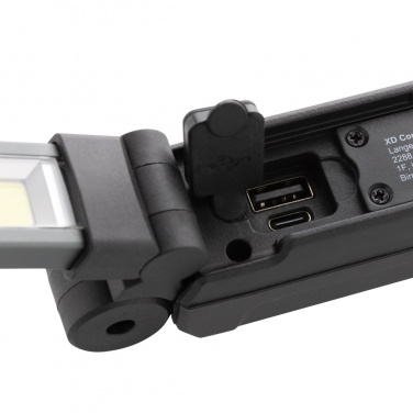 Logotrade biznesa dāvanas foto: Gear X RCS rPlastmasas USB uzlādējams darba lukturis