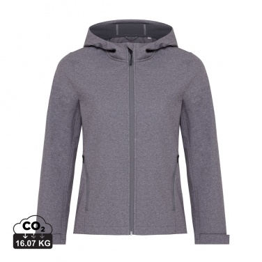 Logotrade biznesa dāvanas foto: Iqoniq Makalu sieviešu pārstrādāta poliestera soft shell jaka
