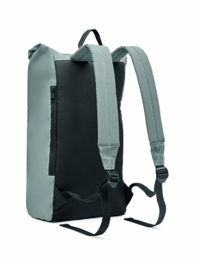 Logotrade logo dāvanas foto: Atstarojoša Rolltop mugursoma