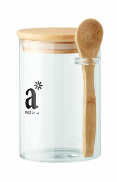 Logotrade Ideja dāvanas foto: Stikla burka ar karoti 600 ml