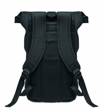 Logotrade Ideja dāvanas foto: Rolltop mazgāta audekla mugursoma