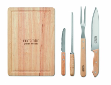 Logotrade Ideja dāvanas foto: Komplektā 4 BBQ grilēšanas piederumi