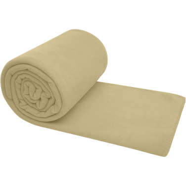 Logotrade logo dāvanas foto: Huggy flīsa rūtainā sega ar somiņu 220x250 cm