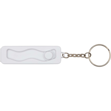 Logotrade logo dāvanas foto: Aggia pārstrādātas plastmasas telefona statīvs ar fidget rotaļlietu