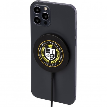 Логотрейд бизнес-подарки картинка: Magclick Алюминиевое беспроводное зарядное устройство мощностью 15 Вт