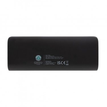 Логотрейд pекламные продукты картинка: FlashCharge RCS rplastic 20000 мАч быстрая зарядка powerbank