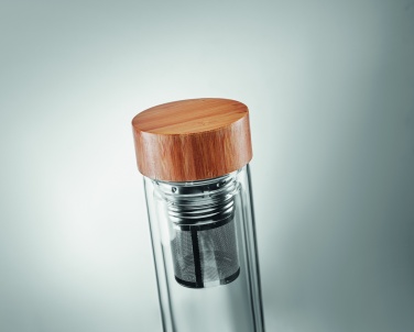 Логотрейд pекламные подарки картинка: Термобутылка стеклянная München