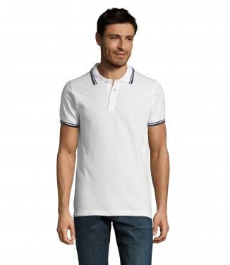 Лого трейд pекламные подарки фото: PASADENA men polo 200g