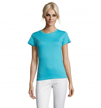 Логотрейд pекламные продукты картинка: REGENT WOMEN T-SHIRT 150g