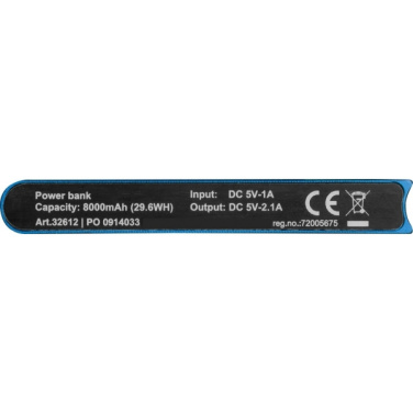 Лого трейд pекламные продукты фото: Power Bank 8 000 мАч WOLFSBERG