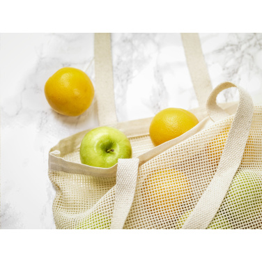 Лого трейд pекламные продукты фото: Сумка для покупок Natura Organic Mesh Shopper (180 г/м²)