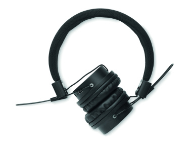 Логотрейд pекламные cувениры картинка: ABS wireless foldable headphone