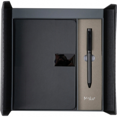 Логотрейд pекламные cувениры картинка: Элегантная подарочная коробка MoLu Port St. Lucie