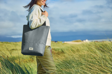 Логотрейд pекламные cувениры картинка: Черная термосумка-тоут/холодильник Blum 16 л