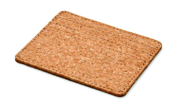 Логотрейд pекламные cувениры картинка: Cork cardholder with RFID