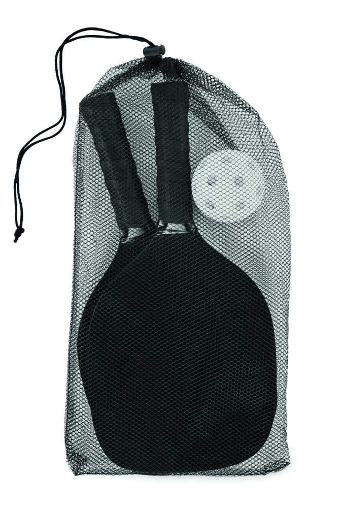 Лого трейд pекламные cувениры фото: Pickle ball paddle set