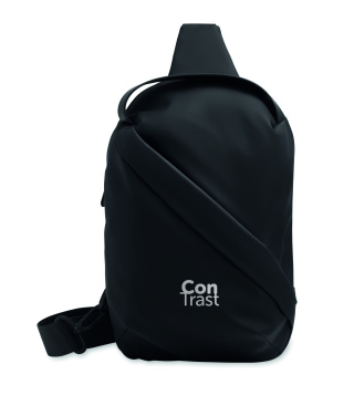 Лого трейд pекламные продукты фото: Cross chest bag in soft PU