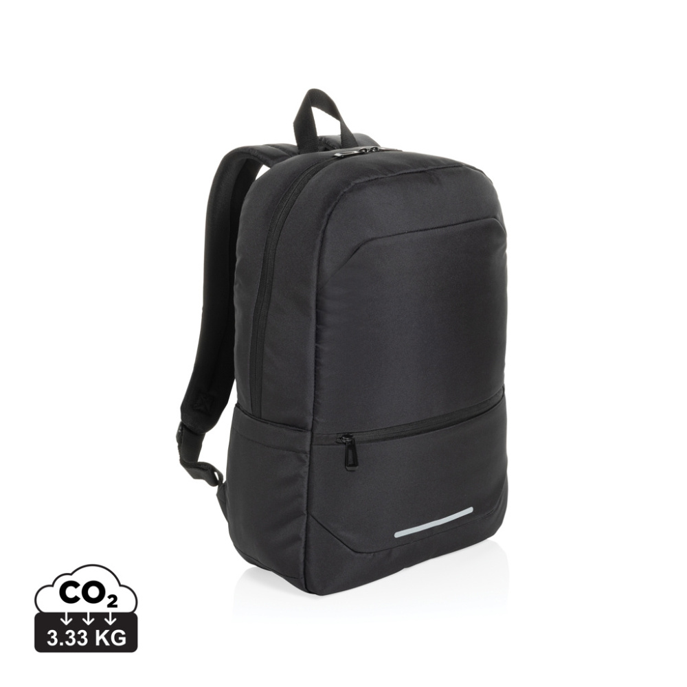 Логотрейд pекламные cувениры картинка: Рюкзак CityPack AWARE™ RPET Business для ноутбука 15,6 дюйма