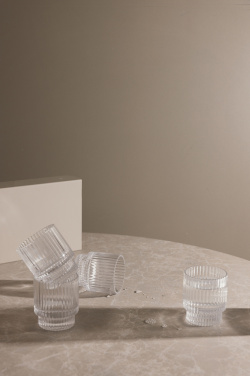 Логотрейд pекламные подарки картинка: Стакан VINGA York, набор из 4 предметов