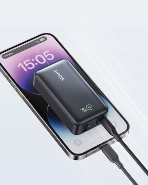 Логотрейд pекламные подарки картинка: Внешний аккумулятор Anker Powerbank PowerCore 10.000mAh 30W