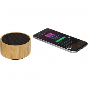 Logotrade kampanjprodukter bild: Cosmos Bluetooth® -högtalare i bambu