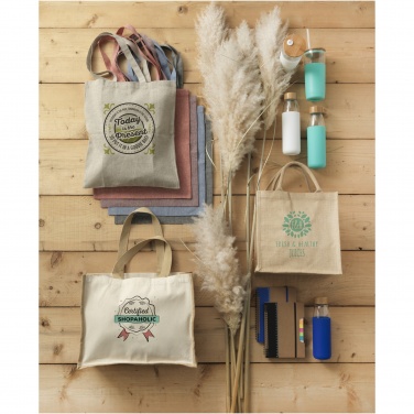 Logotrade kampanjprodukter bild: Varai 320 g/m² shoppingväska av kanvas och jute 23L