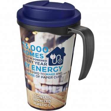 Logotrade profilprodukter bild: Brite-Americano® Grande 350 ml mugg med spillsäkert lock
