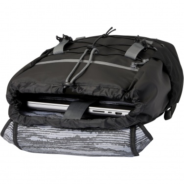 Logotrade presentreklam bild: Aqua 15,6-tums vattentålig laptopväska av återvunna GRS-material, 23 l