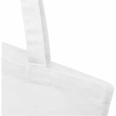 Logotrade presentreklam bild: Madras 140 g/m2 tygväska i GRS återvunnen bomull, 7 l
