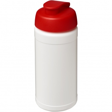 Logotrade profilprodukter bild: Baseline 500 ml sportflaska med fliplock av återvunnet material