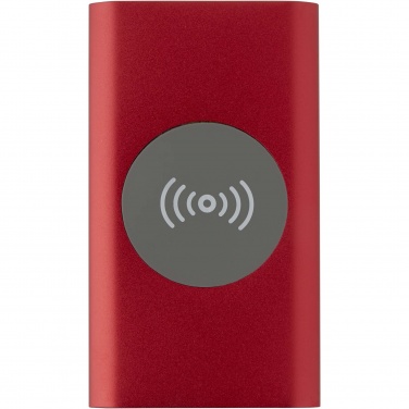 Logotrade kampanjprodukter bild: Juice trådlös 4 000 mAh Type C-powerbank i återvunnen aluminium 