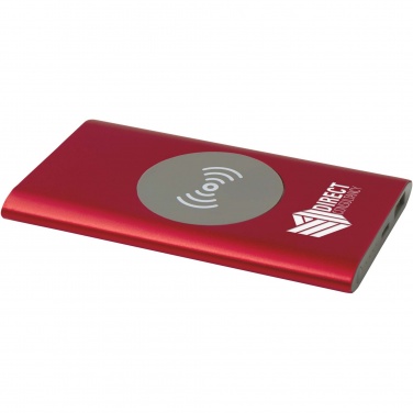 Logotrade profilreklam bild: Juice trådlös 4 000 mAh Type C-powerbank i återvunnen aluminium 