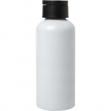 Logotrade profilreklam bild: Trinity vattenflaska av RCS-certifierad återvunnen aluminium med RPET-lock, 600 ml