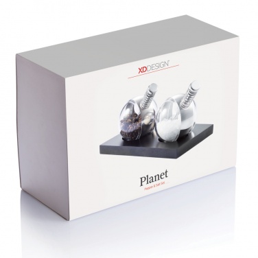 Logotrade profilprodukter bild: Planet Salt & Pepparset
