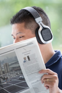 Logotrade profilprodukter bild: Vogue hörlurar