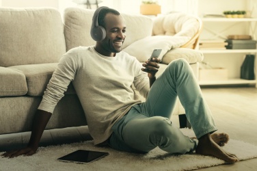 Logotrade profilreklam bild: Motorola MOTO XT500 trådlösa over ear hörlurar