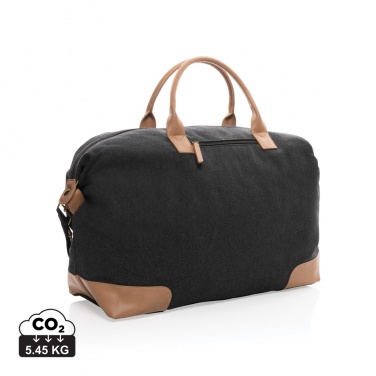 Logotrade kampanjprodukter bild: Impact AWARE™ stor weekendväska i 16 oz. återvunnen canvas