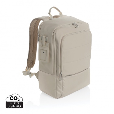 Logotrade presentreklam bild: Armond 15.6" deluxe laptopryggsäck AWARE™ RPET