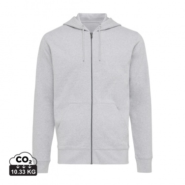 Logotrade reklamprodukter bild: Iqoniq Abisko hoodie med dragkedja i återvunnen bomull
