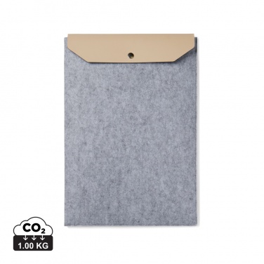 Logotrade reklamprodukter bild: VINGA Albon GRS återvunnen filt 17" laptopfodral
