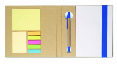 Logotrade profilprodukter bild: Block med post-its och penna