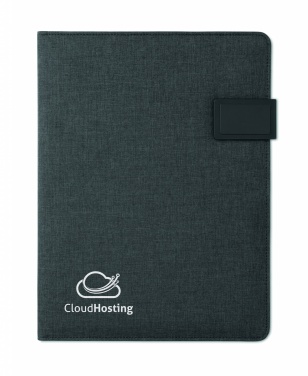 Logotrade reklamprodukter bild: Konferensmapp A4, power bank